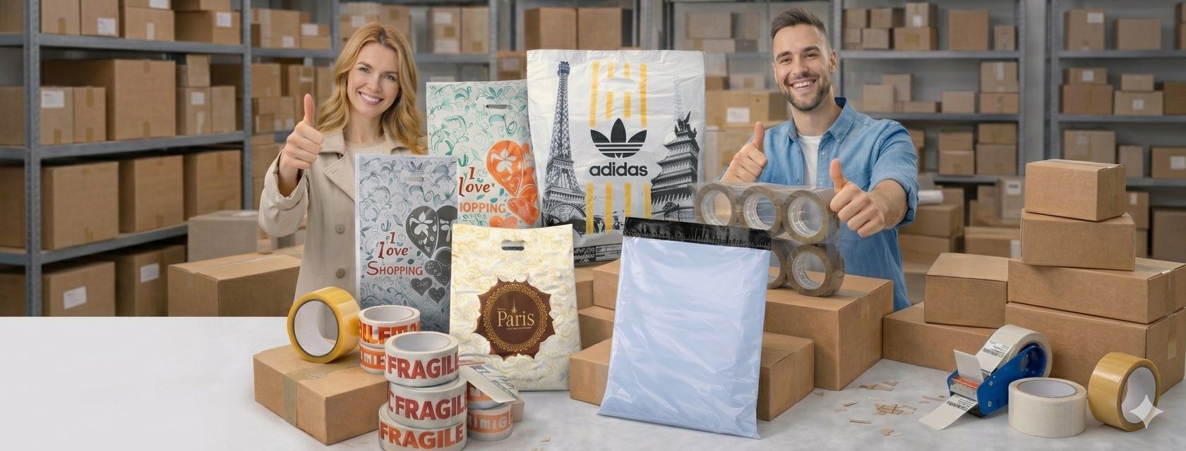 Des solutions d'emballage professionnelles pour tous vos besoins