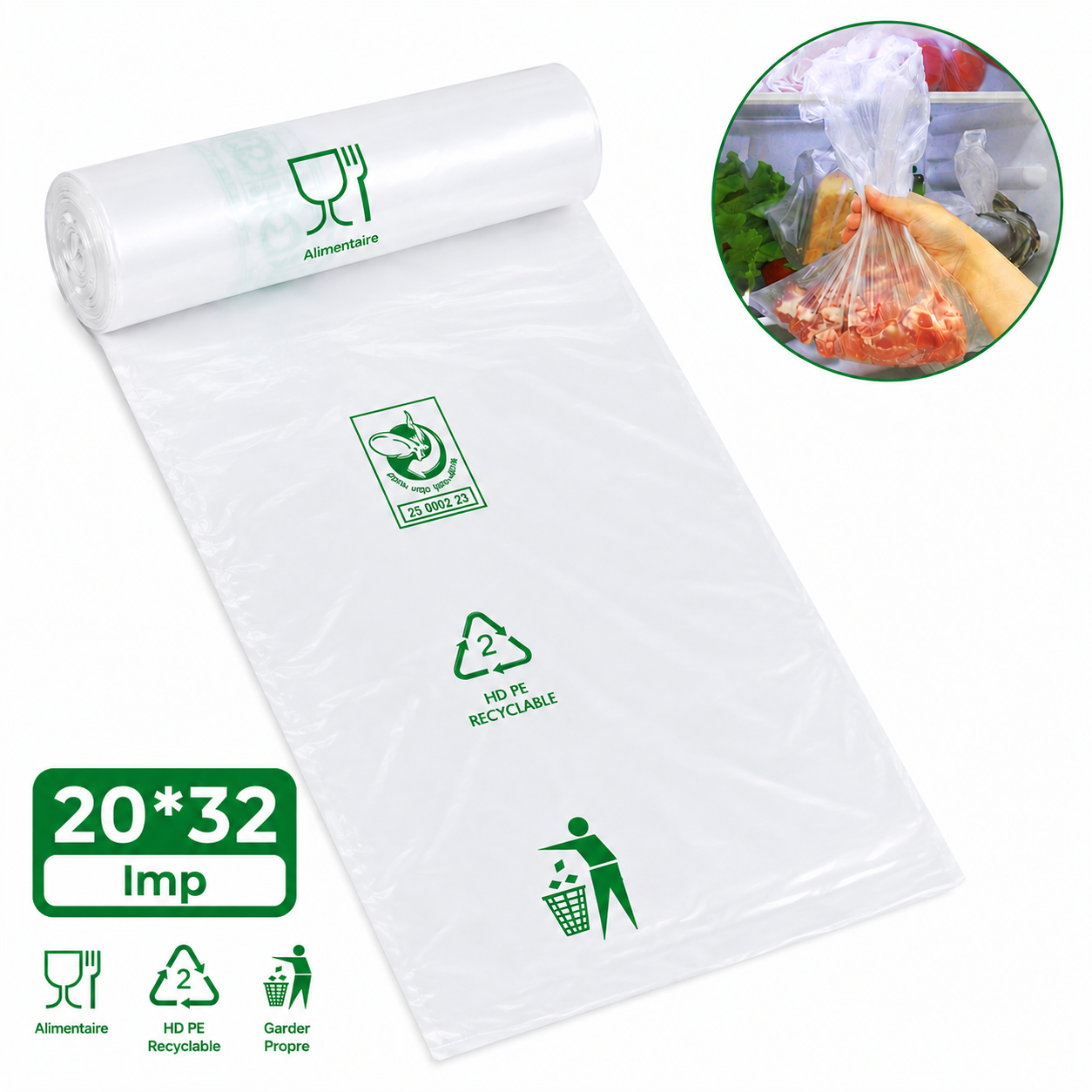 sac congelation 20*32 (4000)